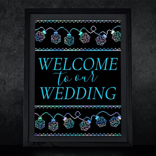 RPG ライト | ホロファンタジー テーブルトップ ゲーマー歓迎 ポスター