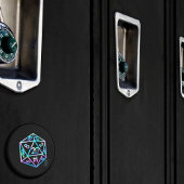 RPG Crit AF | Holo Retro PnP Tabletop Gamer Dice マグネット