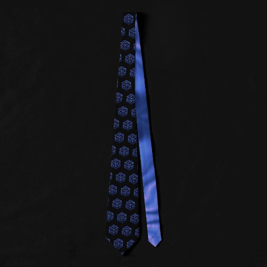 RPG Dice | Blue Old School Tabletop Roleplayer ネクタイ