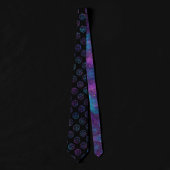 RPG Dice | Purple Old School Tabletop Roleplayer ネクタイ