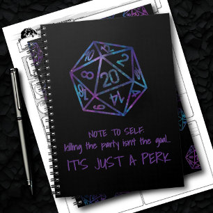 RPG DMユーモア   ネブラパーティーを殺すペルク ノートブック