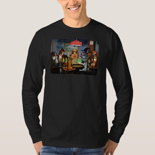 Rpg Dogs DungeonクローラドラゴンマスターDmゲーム Tシャツ (正面)