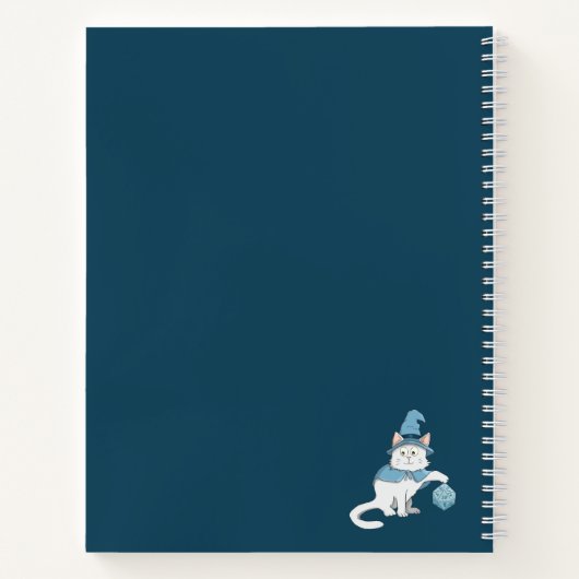 Rpg Dungeon Mewster Cat ノートブック (裏面)