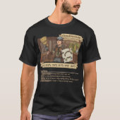 RPG Family - Class Husband E with STATS Tシャツ (正面)