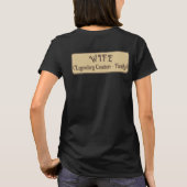 RPG Family - Class Wife with STATS - style AS Tシャツ (裏面)
