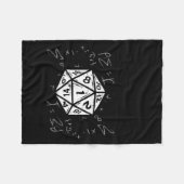 Rpg Gamer Dont Worry I Have Plan Funny Men Boys Ki フリースブランケット (正面(横))