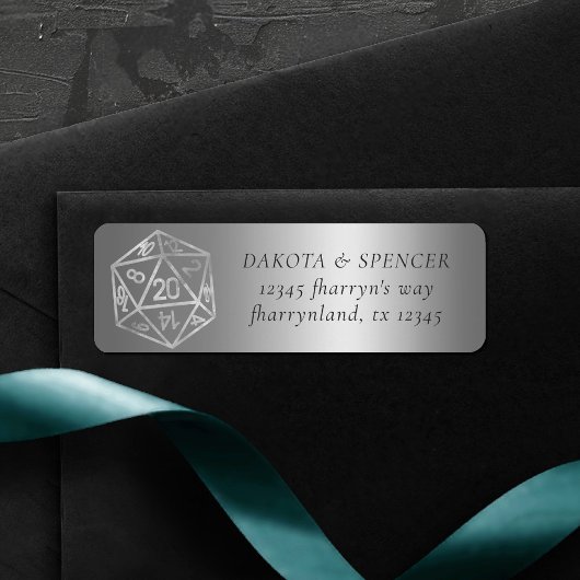 RPG Luxe | ファンタジー シーン テーブルトップ ゲーマー アドレス ラベル