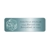 RPG Luxe | 水の幻想 テーブルゲーム プレイヤー宛 ラベル (正面)