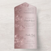 RPG Luxe | Mauve Fantasy テーブルトップゲーマーのための特別なエンターテイメ オールインワン招待状 (内側)