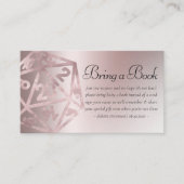 RPG Luxe | Mauve Fantasy Tabletop Gamer Dice Book エンクロージャーカード (正面)