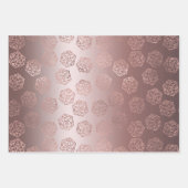 RPG Luxe | Mauve Sheen Fantasy Tabletop Gamer Dice ラッピングペーパーシート (正面)