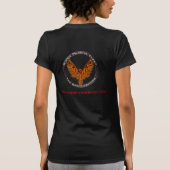 RPHXの女性カジュアルなTシャツ Tシャツ (裏面)