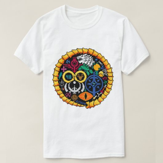 RPlace - Reddit Place - The Unending Void (rplace) Tシャツ (デザイン正面)