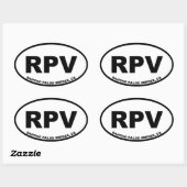 RPVランチョパロスヴェルデオーバル 楕円形シール (シート)