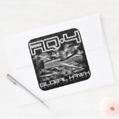 RQ-4グローバルホーク スクエアシール (封筒)