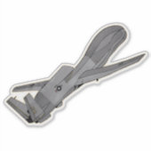 RQ-4グローバルホーク、偵察UAV航空機 シール (正面)