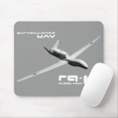 RQ-4全体的なタカ マウスパッド (マウス)