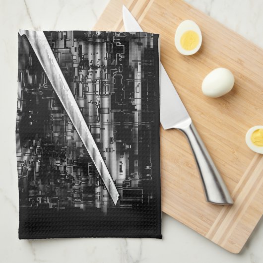 RQ-4 Global Hawk キッチンタオル (四つ折り)