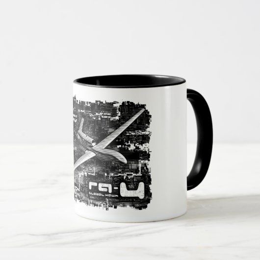 RQ-4 Global Hawk マグカップ (正面右)