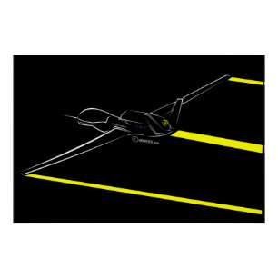 RQ-4Aグローバルホークプリント ポスター