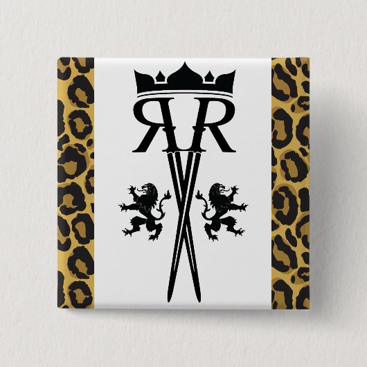 RRのロゴボタン 缶バッジ (正面)