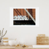 RRグラフィッティ ポスター (キッチン)