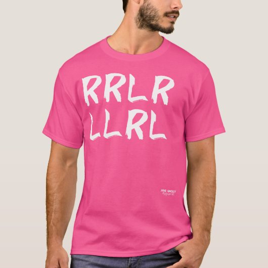 Rrlr Llrlパラディドルドラム Tシャツ (正面)