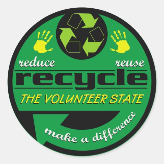 RRRザボランティア州 ラウンドシール (正面)