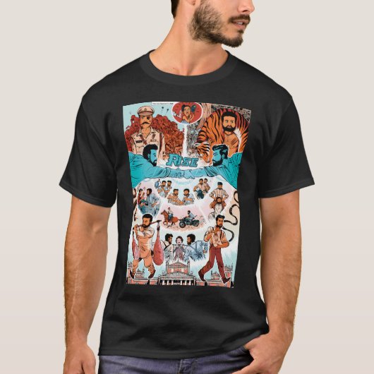 Rrr上昇(ドスティ) Tシャツ (正面)