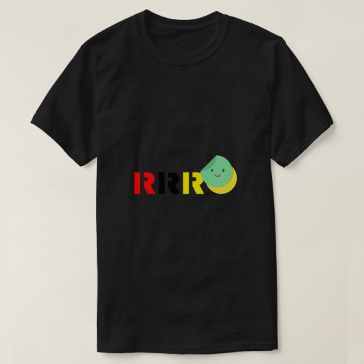 rrr Sticker rrr full movie Essential T-Shirt Tシャツ (デザイン正面)