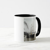 RRSの発見を用いるテムズ川の眺め マグカップ (正面右)