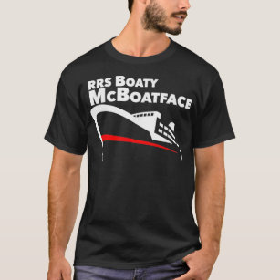 RRS Boaty McBoatface Research Boat Ship NERC UK Tシャツ