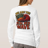 RRW トランプ バッジ Tシャツ (裏面)