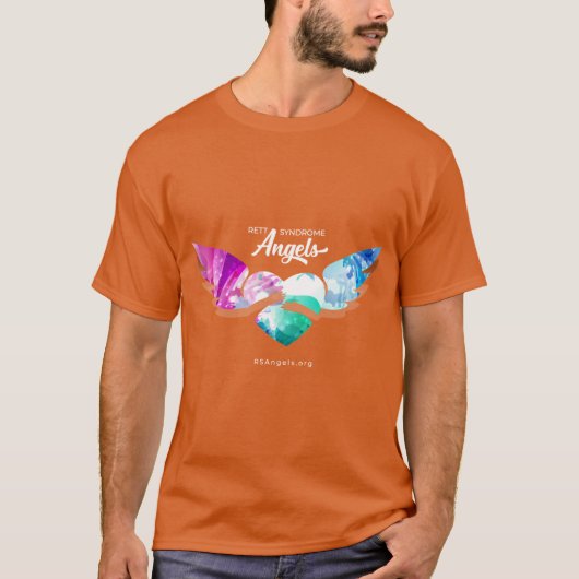 RSエンジェル浮きハート Tシャツ (正面)