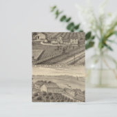 RSヒューストンとWCホワイトの酪農場 ポストカード (スタンド正面)