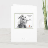 RS01 "乗馬の道"はカードに信号を送ります カード (裏面)