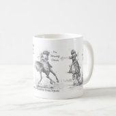 RS01 "乗馬の道"はマグに信号を送ります コーヒーマグカップ (正面右)