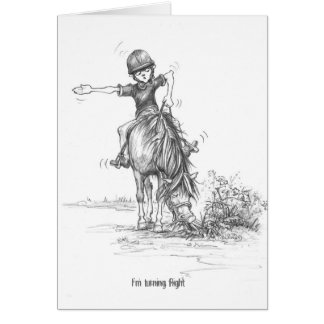 RS02 "私は右に曲がる"カードです