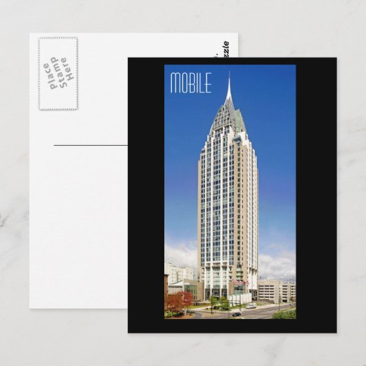 RSA Battle House Tower, Mobile, Alabama ポストカード (正面/裏面)