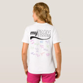 RSC U11ガールズブー Tシャツ (裏面フル)
