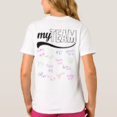RSC U11ガールズブー Tシャツ (裏面)