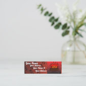 RSDの名刺 スキニー名刺 (スタンド正面)