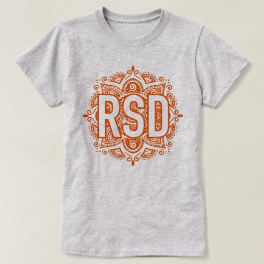 RSDの曼荼羅基本的なT Tシャツ (デザイン正面)