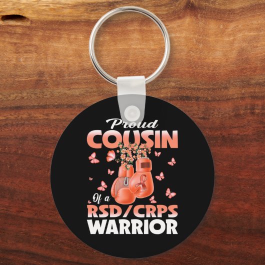 Rsdの誇りを持ったCrpsの戦士の認識度・ボクシンのいとこ キーホルダー (正面)