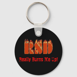 RSDは、実際に私を燃やします! キーホルダー