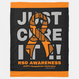 RSDを治すだけだ フリースブランケット