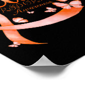 Rsd信じ Crps認識度蝶 ポスター (角)