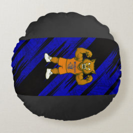 RSD山猫の強いスポーツ円枕 ラウンドクッション