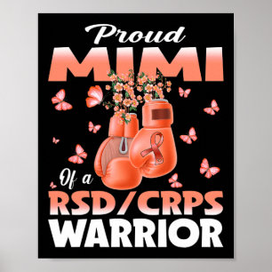 Rsd誇りを持った Crps戦士認識度ボクシングのMimi ポスター