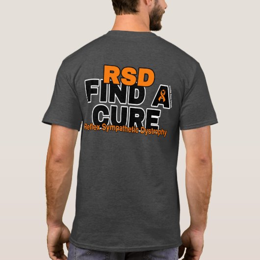 RSD/はっきりした..RSDを検索 Tシャツ (裏面)